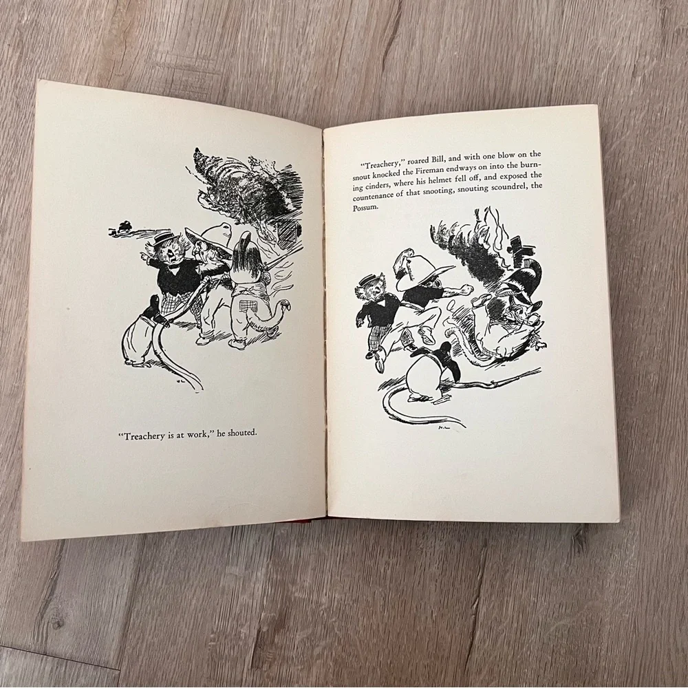 The Magic Pudding By Norman Lindsay Farrar & Rinehart 1936 First US Edition Book